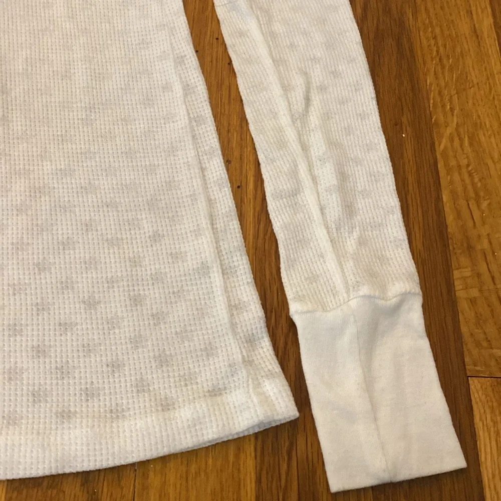 Free People Women’s White Long Sleeve Shirt Size XS